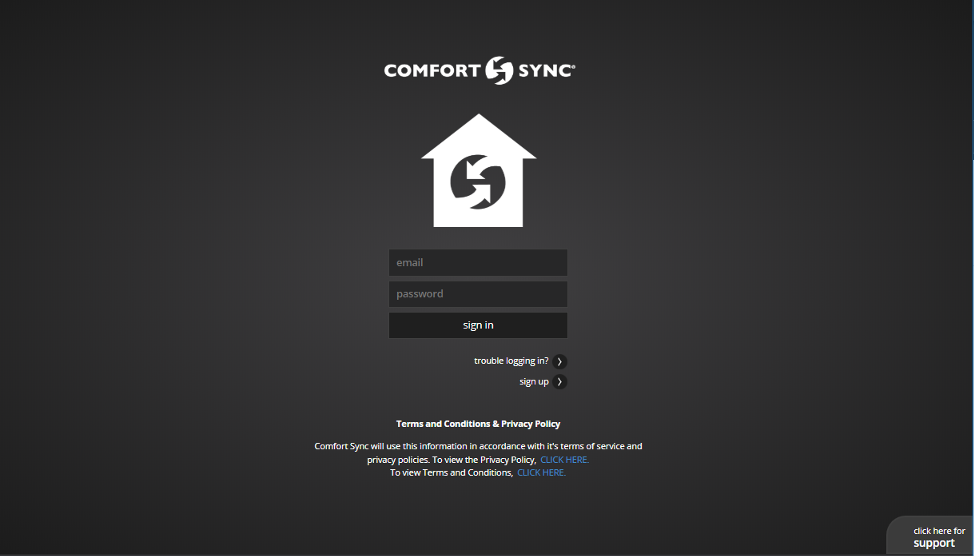 Manage Comfort Sync