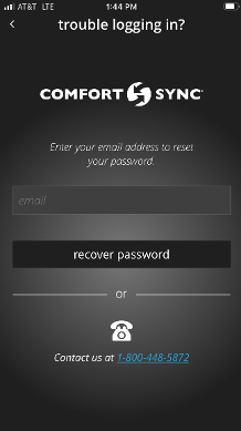 Mobile Recover Password