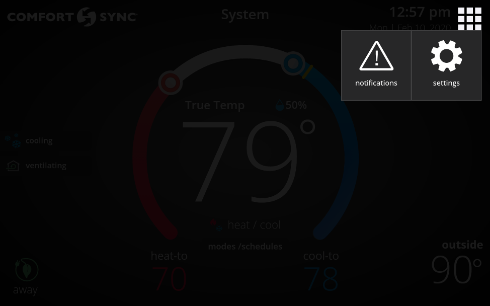 Notification Selection